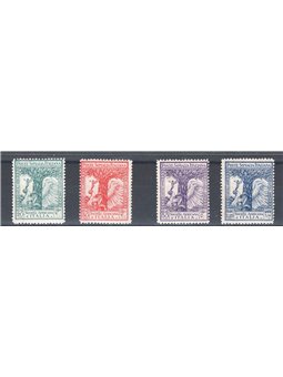 Somalia 1929 Militia II series no. 119/22 Cat. €100 (**)