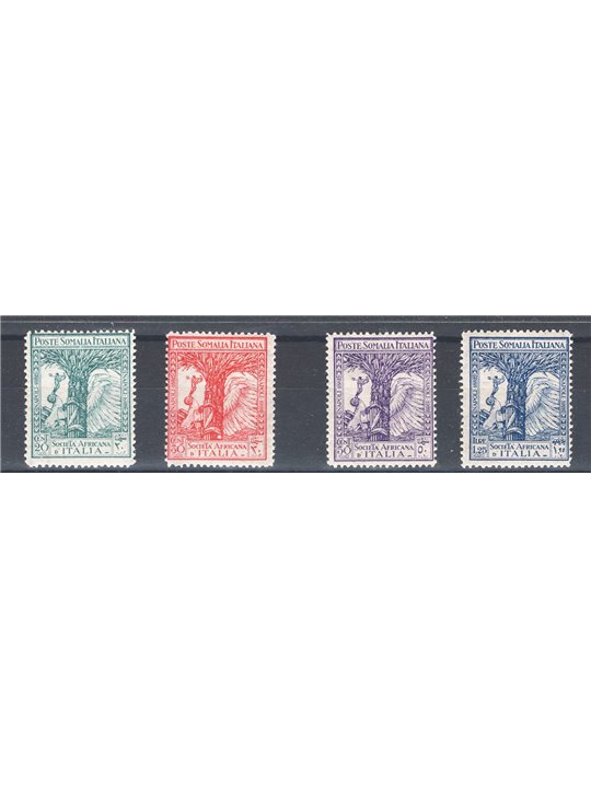Somalia 1929 Milizia II serie n° 119/22 Cat. € 100 (**)