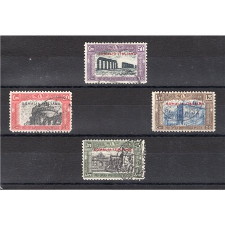 Somalia 1929 Milizia II serie n° 119/22 con annulli non garantiti in quanto poco leggibili Cat. € 280 (U)