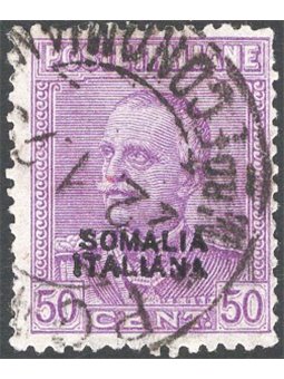 Somalia 1930 Jubilee type 50 c. lilac no. 139 Cat. € 130 (U)