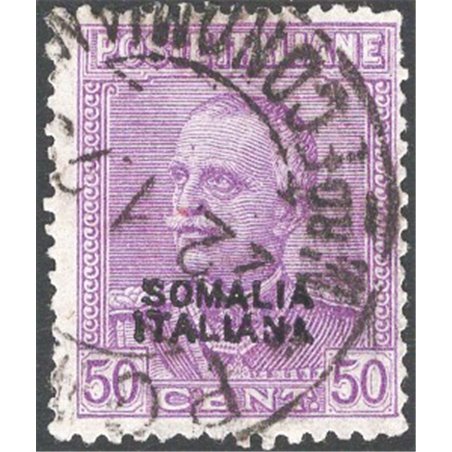 Somalia 1930 Tipo Giubileo 50 c. lilla n° 139 Cat. € 130 (U)