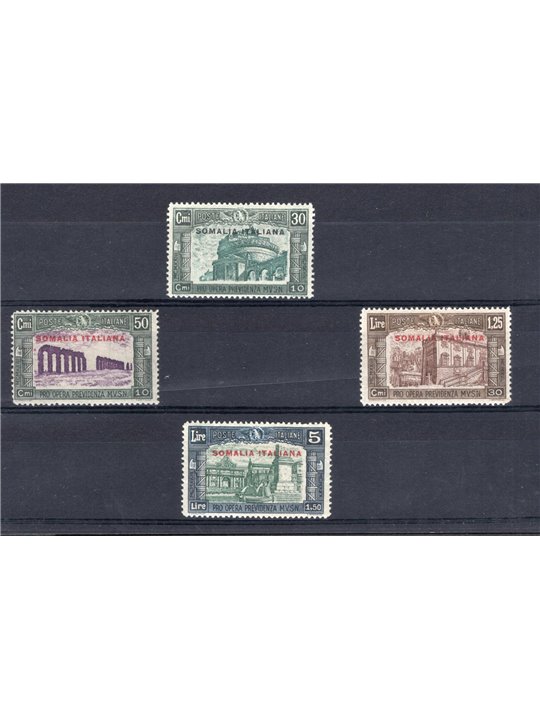 Somalia 1930 Milizia III serie n° 140/43 Cert. Biondi Cat. € 400 (*)
