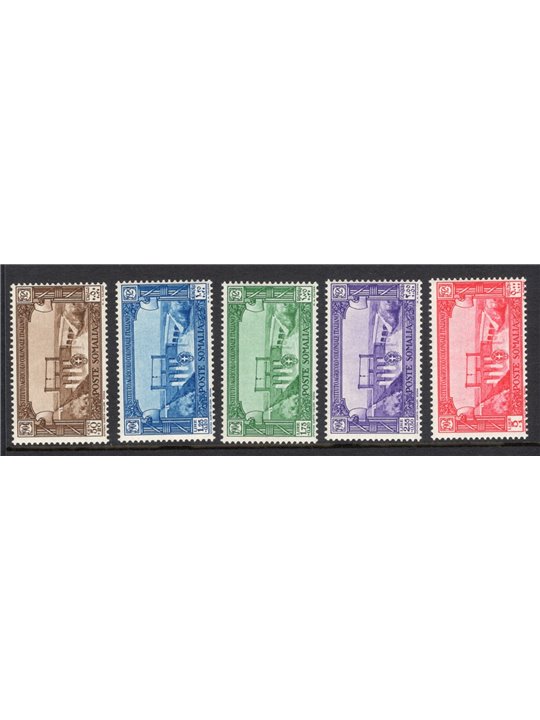 Somalia 1930 Istituto Agricolo Coloniale serie n° 144/48 Cat. € 165 (**)