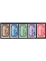 Somalia 1930 Istituto Agricolo Coloniale serie n° 144/48 Cat. € 165 (**)