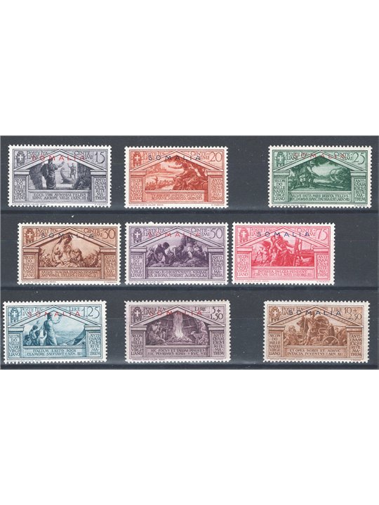 Somalia 1930 Virgil Series No. 149/57 Cat. €75 (**)