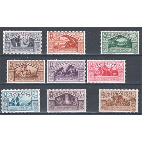 Somalia 1930 Virgil Series No. 149/57 Cat. €75 (**)