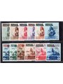 Somalia 1934 Colonial Art Exhibition series no. 193/98 + P.A. 1/6 CiBaFil certified Cat. €400 (U)