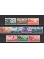 Somalia 1936 P.A. Soggetti africani serie n° 17/26 Cert. CiBaFil Cat. € 550 (**)