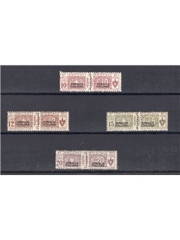 Somalia 1926 Pacchi postali nodo soprast. del 2° tipo serie n° 50/53 Cert. CiBaFil Cat. € 750 (**)