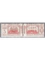 Somalia 1937 Pacchi postali 5 c. bruno con decalco della soprast. n° 71b Cat. € 80 (**)