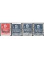Tripolitania 1926 King’s Jubilee series no. 23/24 + 26/27 excluding the 1.25 £ denomination catalogue price €190 (U)