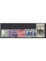 Tripolitania 1926 St Francis series nos. 28/32 Cat. €220 (U)