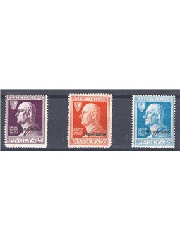 Tripolitania 1927 Volta series no. 43/45 Cat. €125 (**)