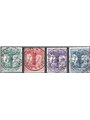 Tripolitania 1928 Pro Società Africana series no. 46/49 Cat. €120 (U)