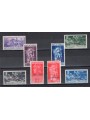 Tripolitania 1930 Ferrucci series no. 64/68 + P.A. 1/3 CiBaFil certified Cat. €450 (**)