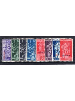 Tripolitania 1930 Ferrucci series no. 64/68 + P.A. 1/3 Cat. €200 (*)
