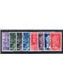 Tripolitania 1930 Ferrucci series no. 64/68 + P.A. 1/3 Cat. €200 (*)
