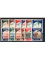 Tripolitania 1934 Colonial Art Exhibition series no. 94/99 + P.A. 41/46 Cat. €330 (**)