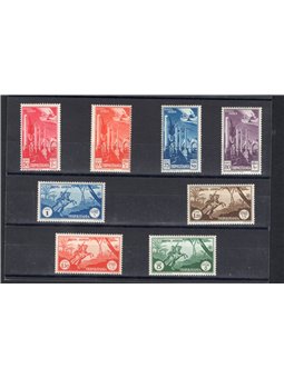Tripolitania 1931/32 P.A. African Motifs series no. 9/16 CiBaFil Certificate Cat. €450 (**)
