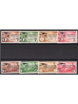 Colonial Airmail 1934 1st Flight Rome–Buenos Aires the route covering the 2 colonies Cat. €150 (**)