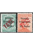 Fezzan 1951 P.A. 2 prove di lusso della seconda emissione di P.A n° 3/4 Cat. € 400 (**)