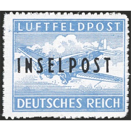 Aegean 1944 Military Postage: German ‘Feldpost’ stamps zig-zag perforation No. 2. Signed ED and others; CiBaFil certificate; Cat