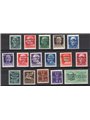 Teramo 1944 ‘Imperiale’ and ‘Pegaso’ overprint series no. 1/16 certified by Biondi catalogue price €1,375 (**)
