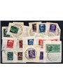 Teramo 1944 Imperiale e Pegaso soprast. serie n° 1/16 su frammenti. Firm. Chia Cert. Biondi Cat. € 1.350 (U)