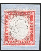 Issues: Aosta 1944 BF Tricolour Series No. 1/2 Cert. Apicella Cat. €1,500 (**)