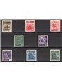 Emissioni  Barge 1945 Monumenti distrutti serie n° 1/8 Cert. CiBaFil Cat. € 2.750 (**)