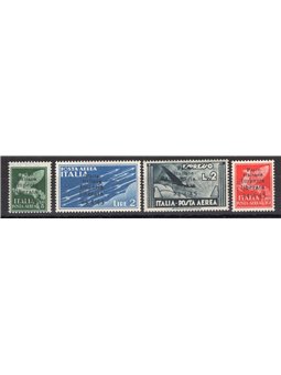 Issues Imperia 1945 Pegasus series no. 16/19 certified by Biondi catalogue price €25,000 (**)