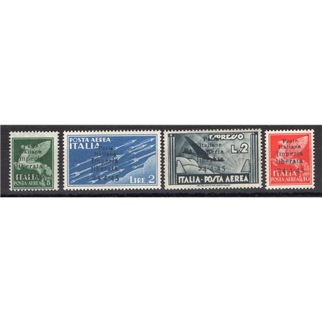 Issues Imperia 1945 Pegasus series no. 16/19 certified by Biondi catalogue price €25,000 (**)