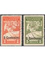 Friuli and Veneto 1918 Express Post from Bosnia overprinted series no. 1/2 certified by CiBaFil catalogue price €550 (U)