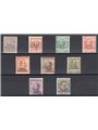 Trentino Alto Adige 1918 Soprast. serie n° 19/27 Cert. Biondi Cat. € 3.250 (**)