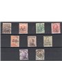 Trentino Alto Adige 1918 Soprast. serie n° 19/27 Cert. Biondi Cat. € 1.500 (U)