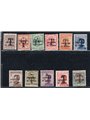 Trentino 1918/19 Trento and Trieste overprinted with a black “T” series no. BZ1 11/19A CiBaFil certified Cat. € 717 (**)