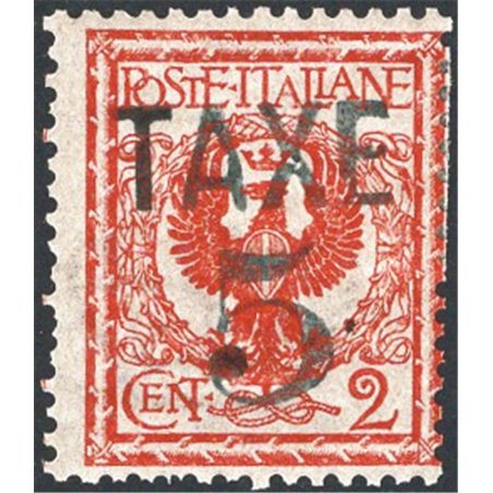 Trentino 1918/19 Floral 2 c. with overprint ‘TAXE 5’ in black no. BZ3 75 Biondi Cert. Cat. €180 (*)