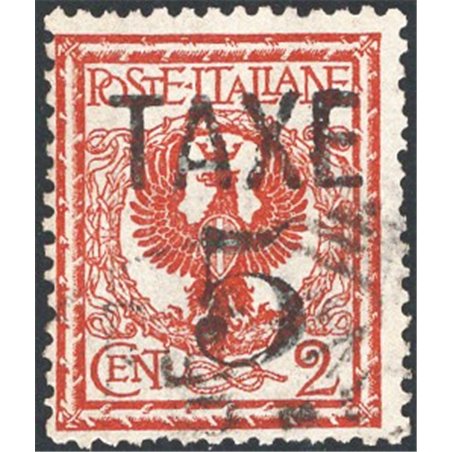 Trentino 1918/ 19 Floral 2 c. with overprint “TAXE 5” in black no. BZ3 75 Biondi Certificate Cat. €180 (U)