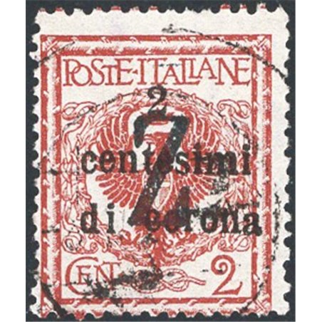 Trentino 1918/19 Venezia Tridentina 2 c. with a black overprint of a ‘Z’ No. BZ3 99 Biondi Cert. Cat. €800 (U)