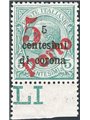 Trentino 1919 Floral 5 c. on 5 c. green with hand-stamped “5” and “PORTO” diagonally no. BZ3 129B CiBaFil certified Cat. €3,200 