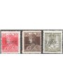 Fiume 1918/19 Carlo e Zita soprast. "Fiume" serie n° 24/26 Cat. € 70 (*)