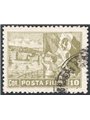 Fiume 1919 Allegorie 10 c. oliva dent. 112¼x13 serie n° 56/Iab Cert. CiBaFil Cat. € 1.250 (U)