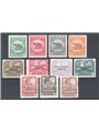 Fiume 1919 Fondazione Studio soprast. serie n° 88/98 Cat. 80 (*)