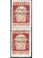 Fiume 1921 Stamps from the G. D’Annunzio effigy series with the overprint “Provisional Government” 30 c. reddish-brown vertical 