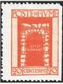 Fiume 1923 San Vito 20 c. vermiglio non dent. a destra n° 193gb Cat. € 320 (*)