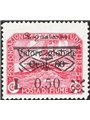 Fiume 1921 Stamp Duty L. 0.50 on 60 c. carmine with a clear overprint No. 33zd Biondi Cert. Cat. €600 (**)