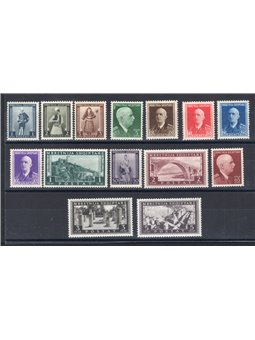 Albania 1939/40 Ordinary series no. 16/29 CiBaFil Certificate Cat. €800 (**)