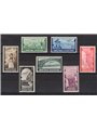 Albania 1940 P.A. Soggetti vari serie n° 5/11 Cat. € 200 (*)