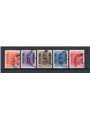 Albania 1940 Postage due (coat of arms) series no. 1/5 CiBaFil certified Cat. €1,200 (U)