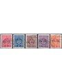 Ljubljana 1940 Tax stamp with overprint “Co. Ci” series no. 1/5 Cat. €80 (U)